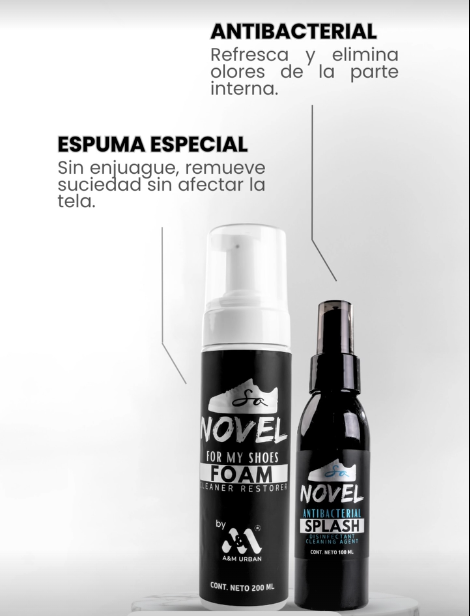 Kit de Limpieza para Tenis 👟✨ | Sin Agua y Sin Esfuerzo