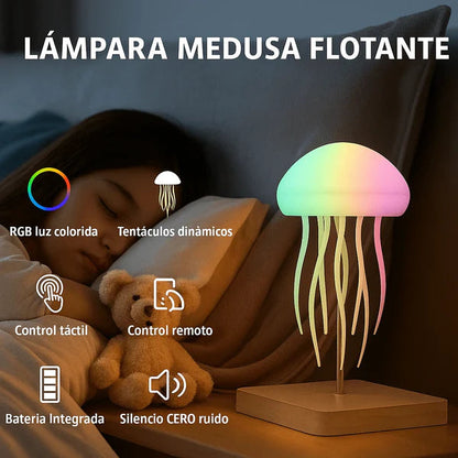 Lámpara Medusa Decorativa | Terapia de Sueño y Calma