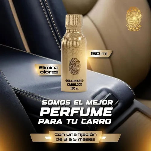 CarBlock – Perfume Premium de Larga Duración para carros (4-6 Meses)