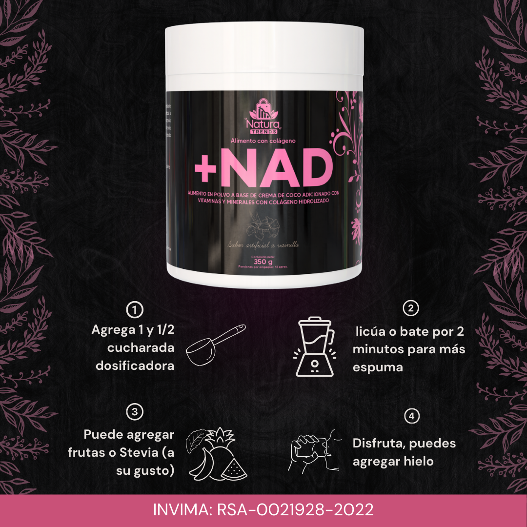 Colágeno Hidrolizado +NAD – Fórmula Avanzada para Belleza y Vitalidad